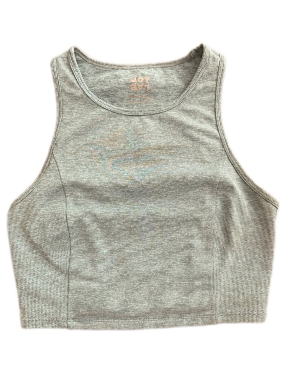 JoyLab High Neck Brushed Jersey Longline Sports Bra